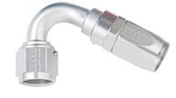 120 DEGREE POWER FLOW HOSE ENDS, CLEAR