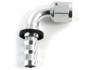 90 DEGREE PUSH-LITE HOSE ENDS, CLEAR