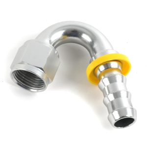 150 DEGREE PUSH-LITE HOSE ENDS, CLEAR