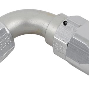 90 DEGREE POWER FLOW HOSE ENDS, CLEAR