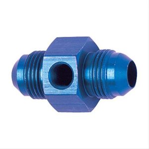 GAUGE ADAPTERS AN X NPT, BLUE